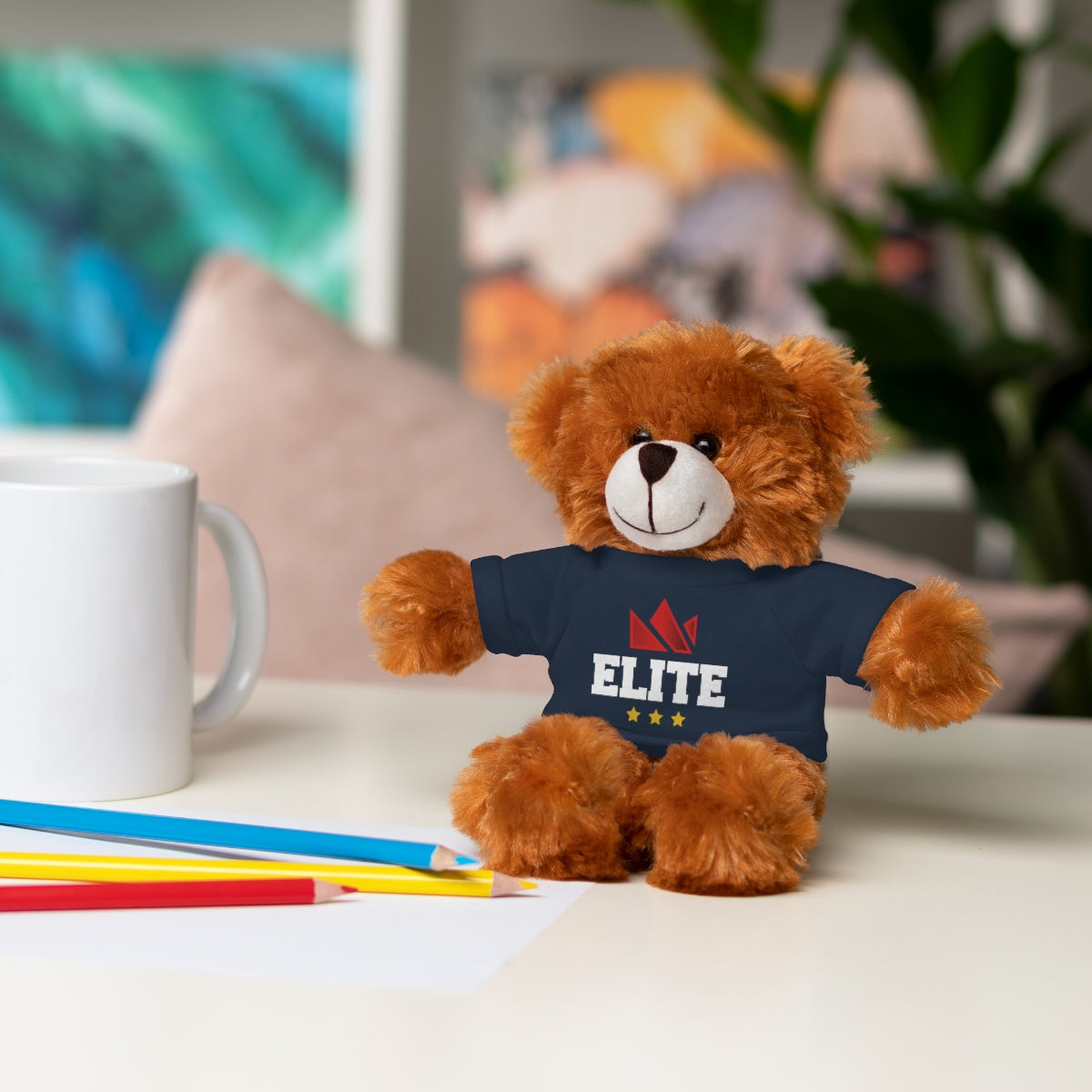 EliteTeam.Tv Stuffed Animals with Tee