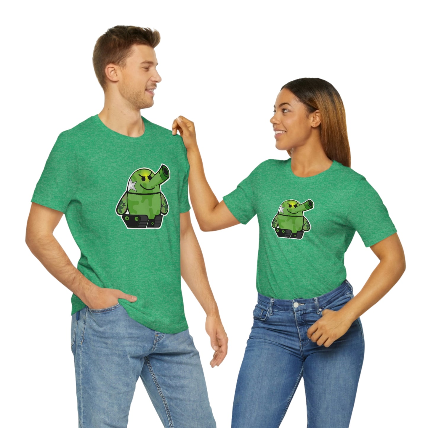 Smarmy Tank Cartoon Unisex T-shirt