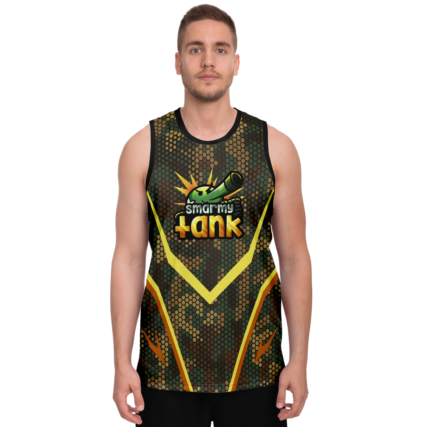 Smarmy Tank Basketball Jersey