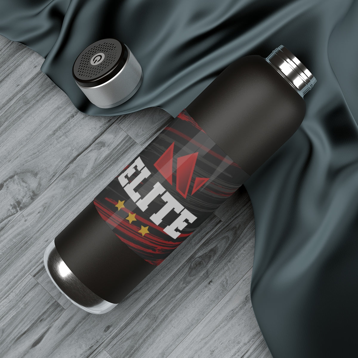 EliteTeam.Tv Soundwave Copper Vacuum Audio Bottle 22oz