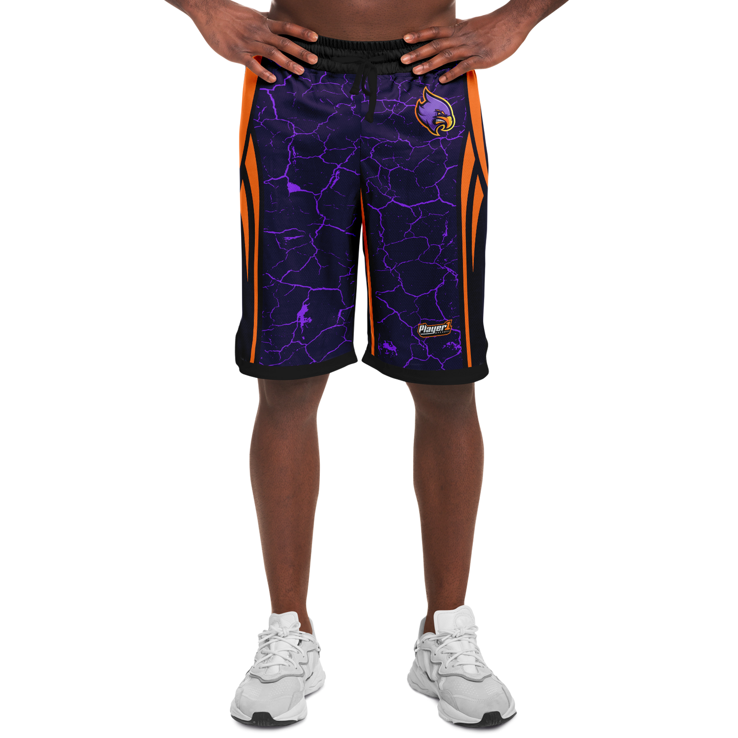 Angry Gaming Basketball Shorts