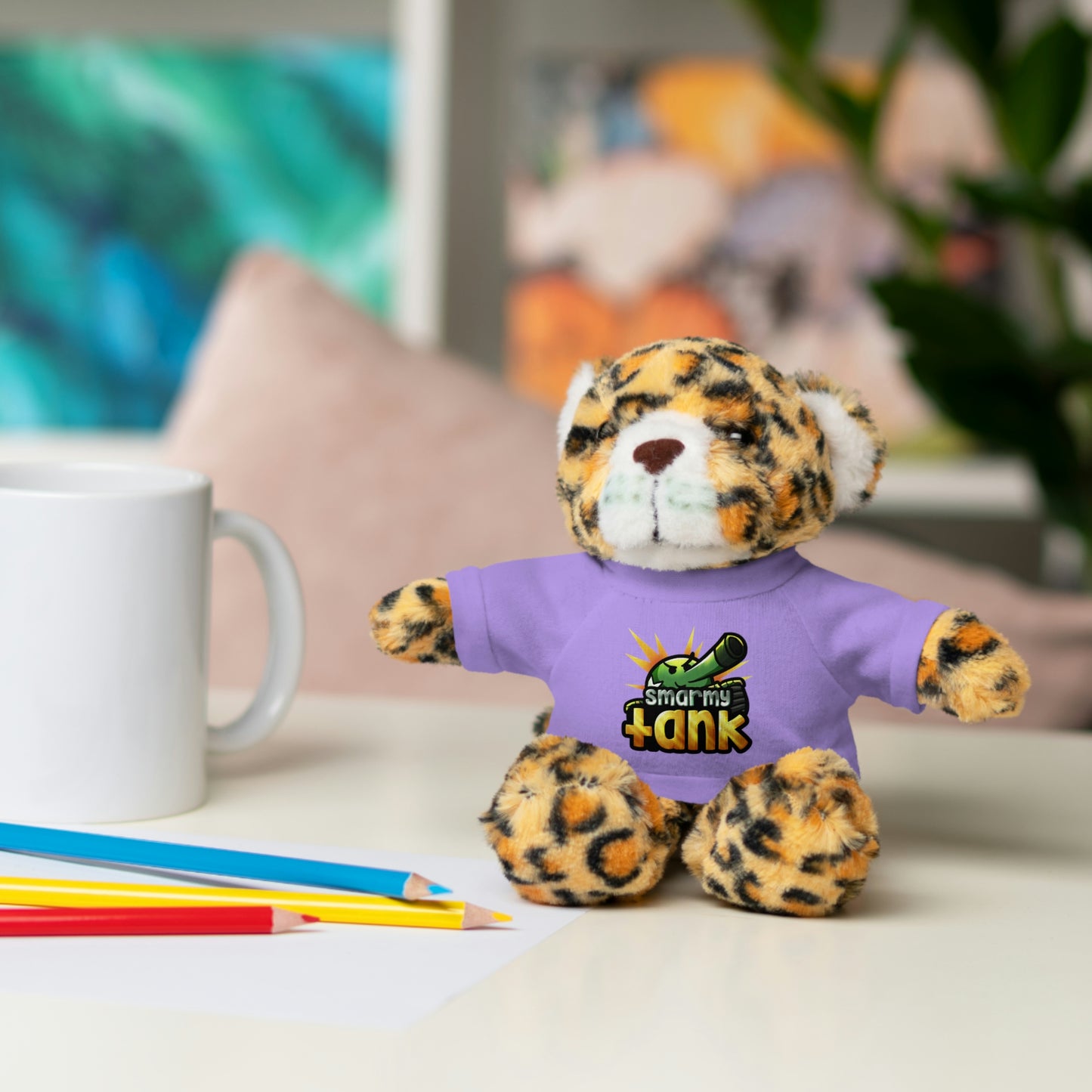 Smarmy Tank Stuffed Animals with Tee