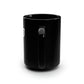 BlackFox Black Mug, 15oz