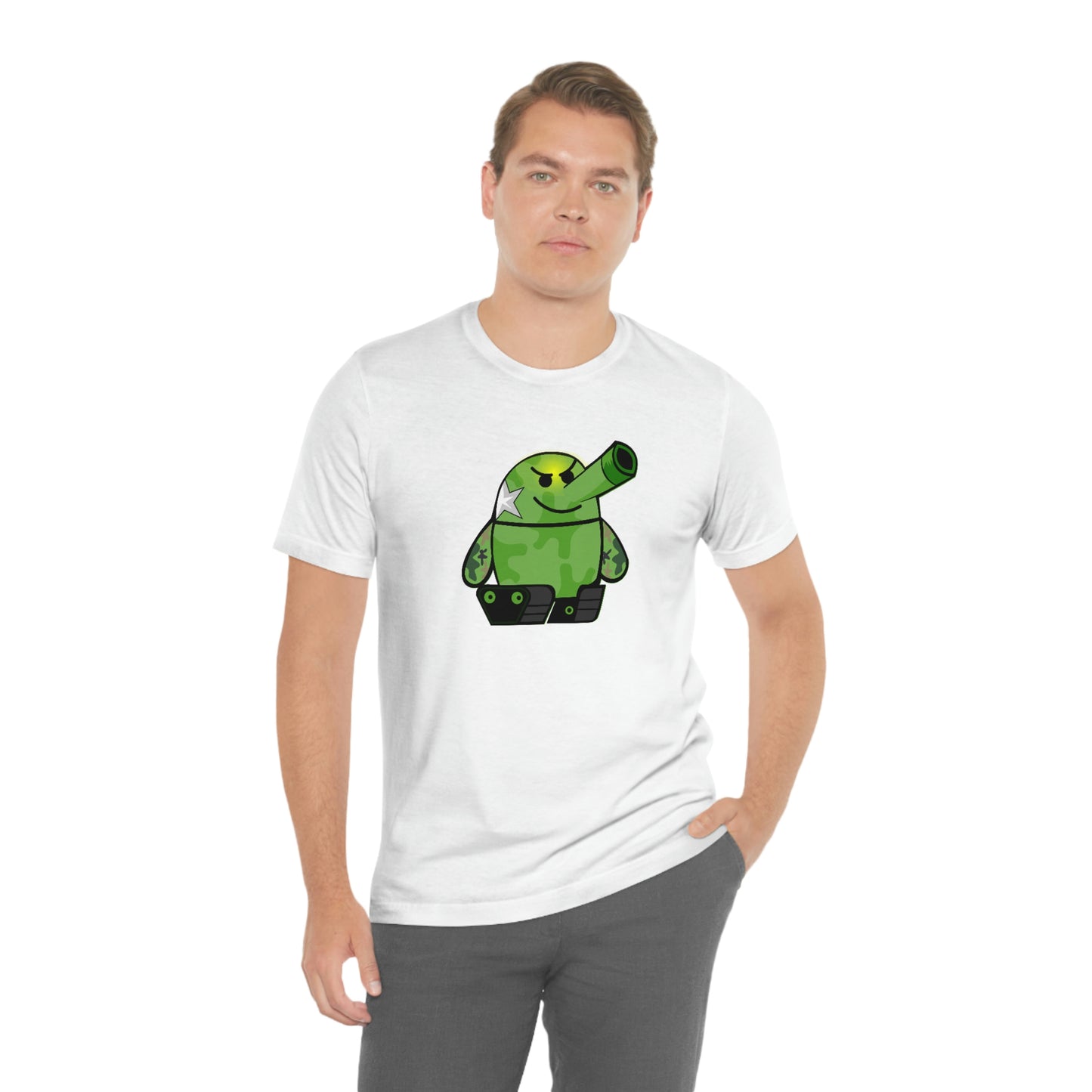 Smarmy Tank Cartoon Unisex T-shirt