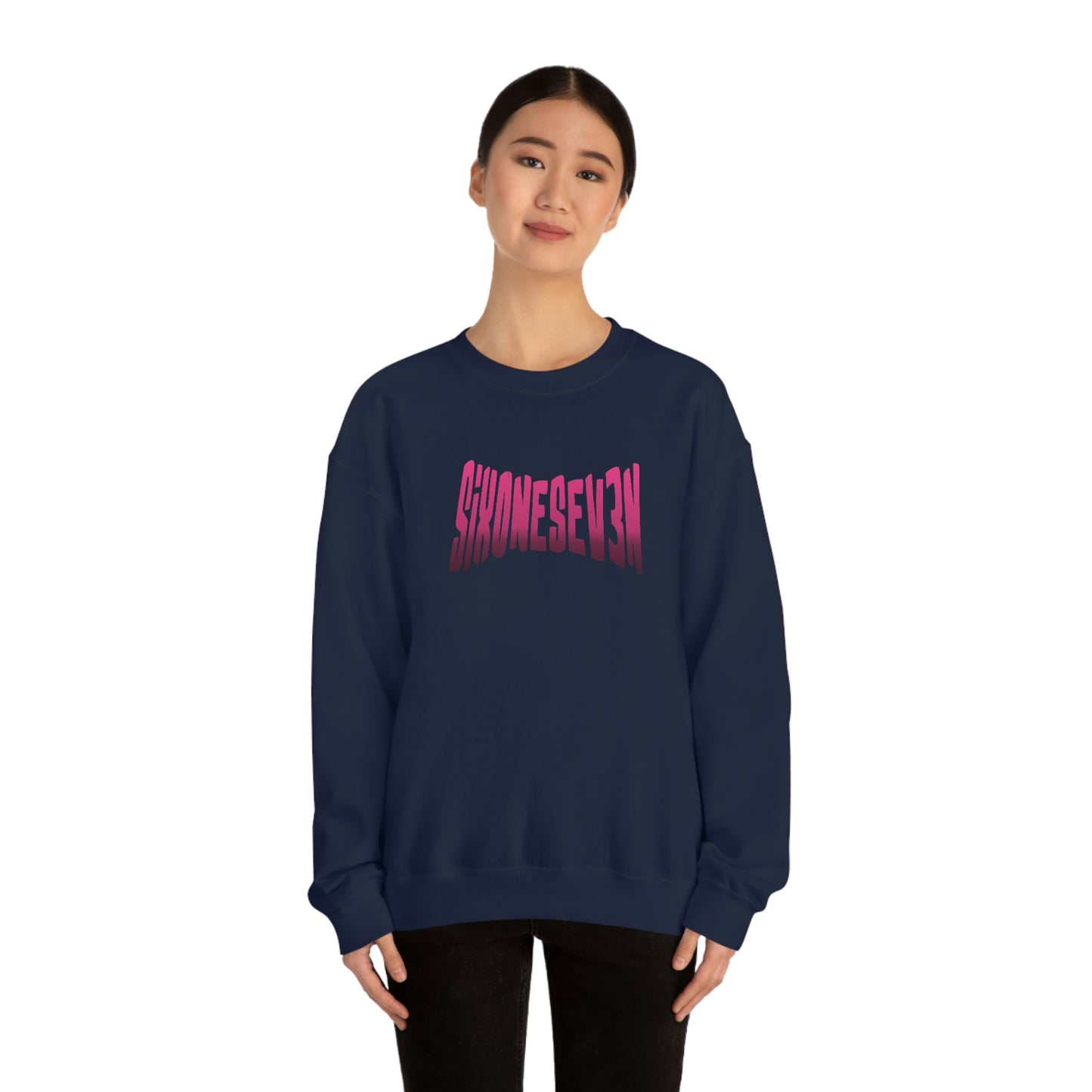 SixOneSev3n Text Unisex Sweatshirt