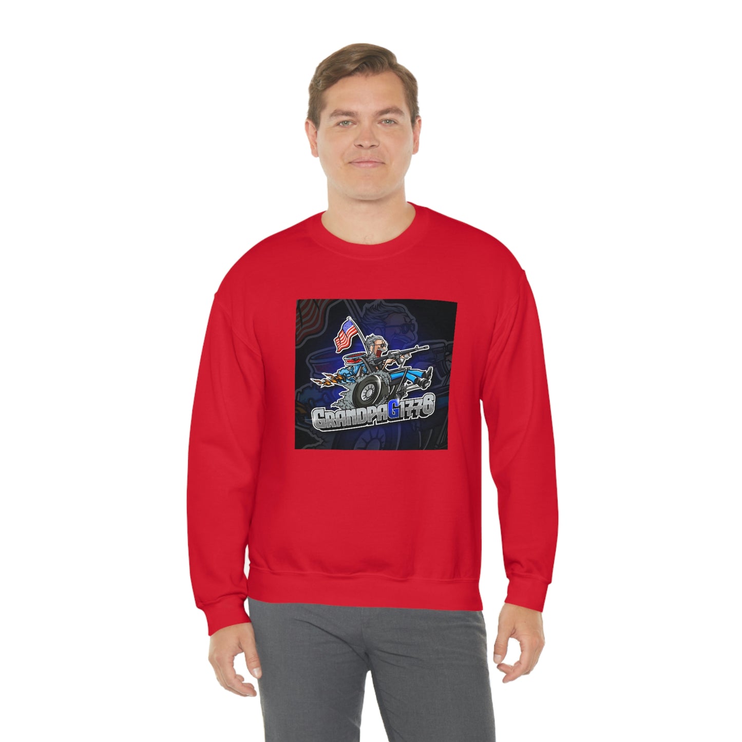 GrandpaG Silhouette Unisex Sweatshirt