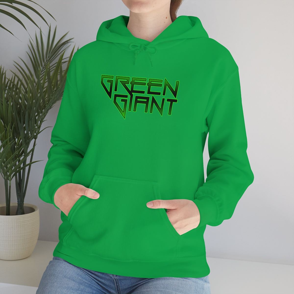 Green Giant Unisex Hoodie