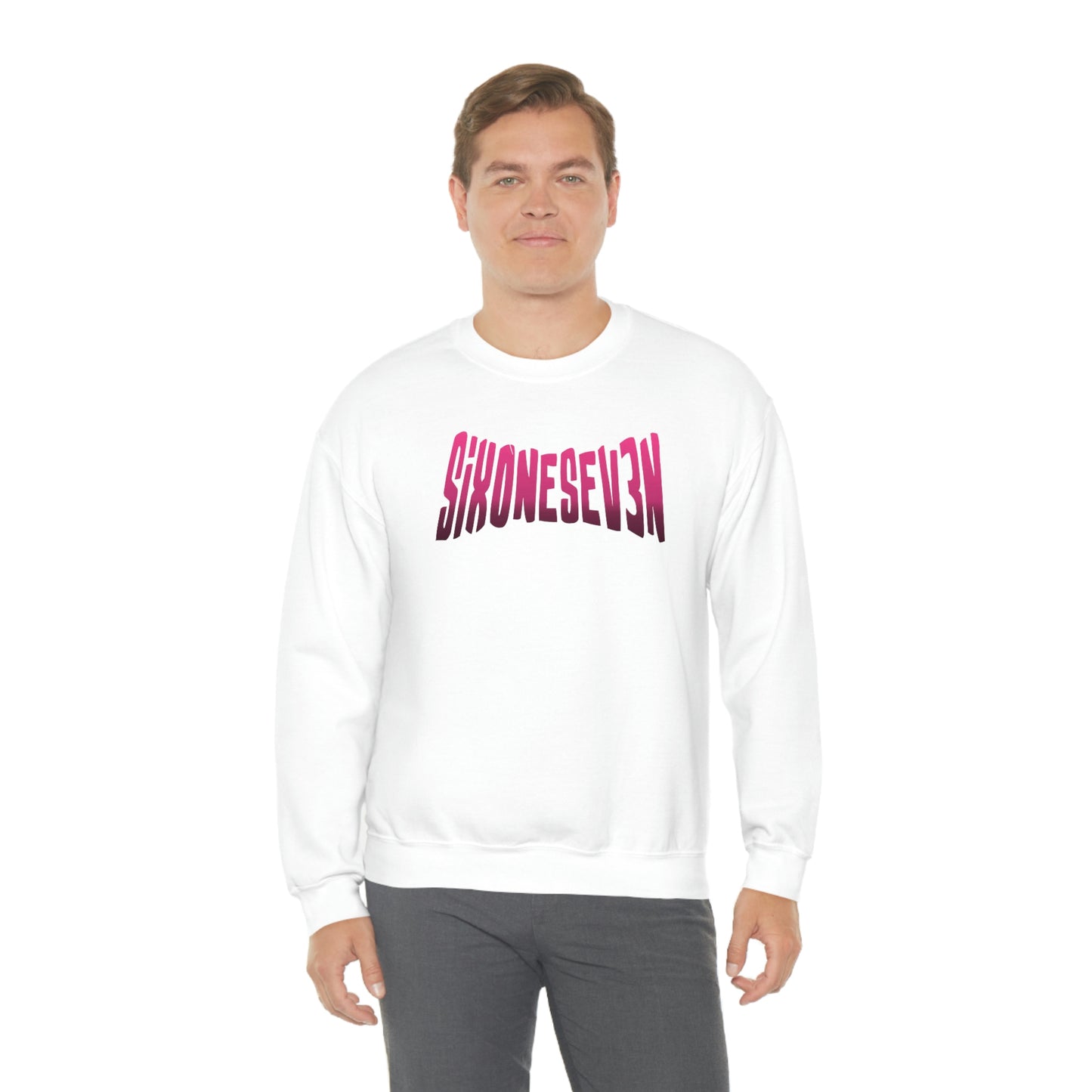 SixOneSev3n Text Unisex Sweatshirt