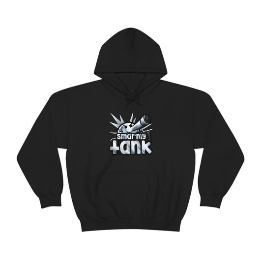 Chrome Smarmy Tank Unisex Hoodie