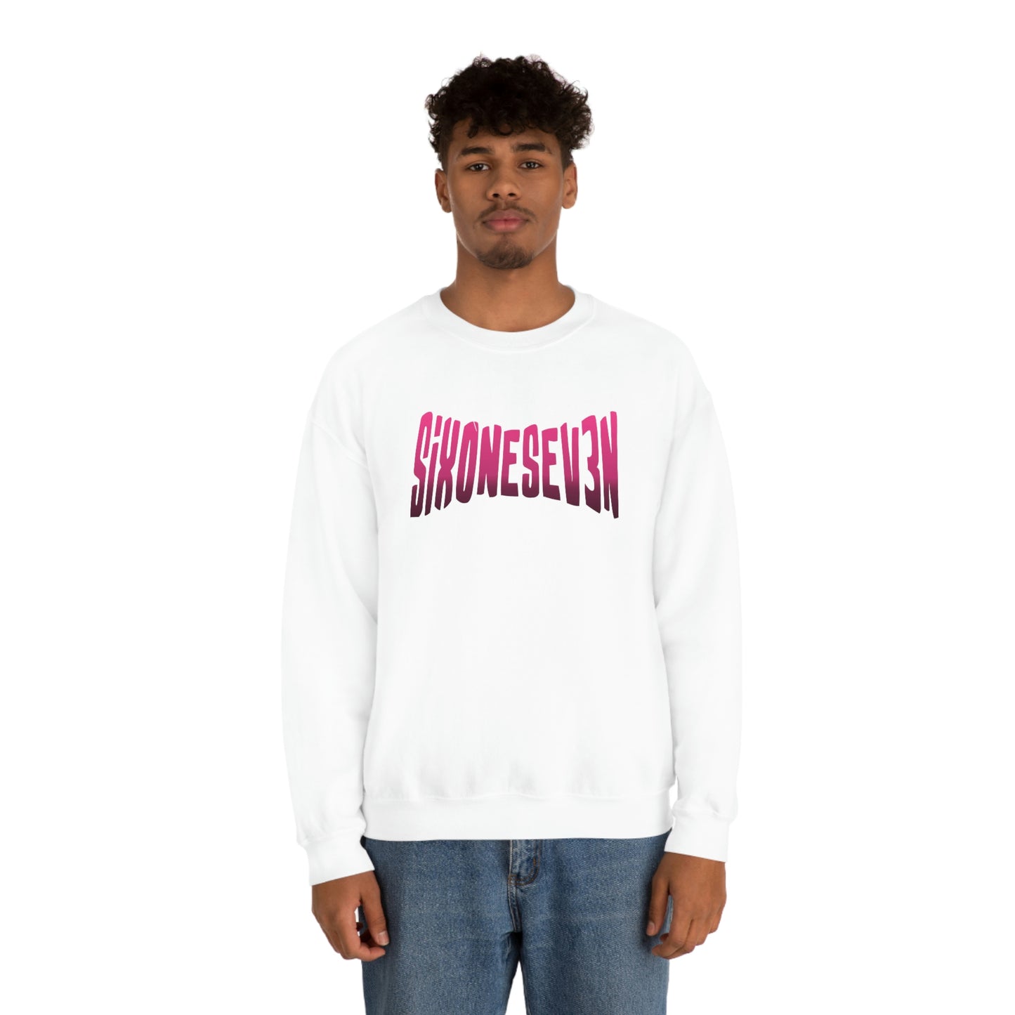 SixOneSev3n Text Unisex Sweatshirt
