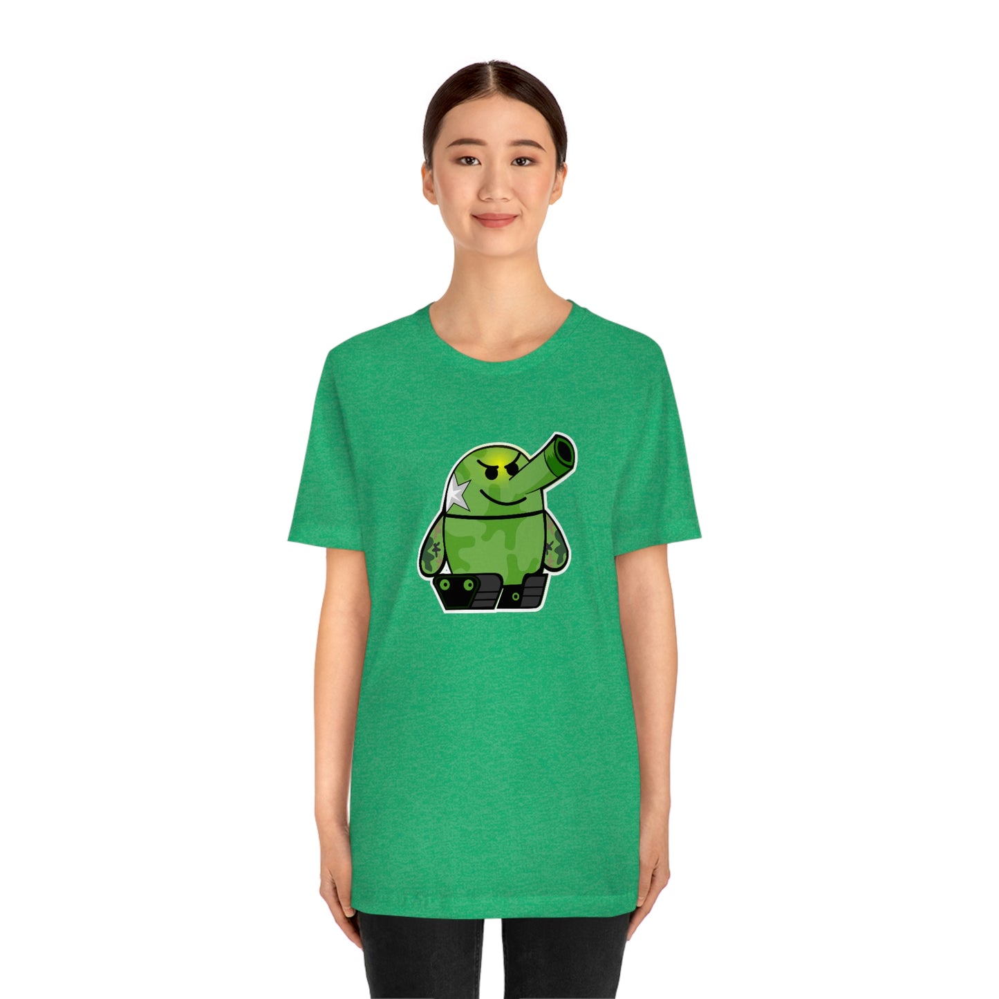 Smarmy Tank Cartoon Unisex T-shirt