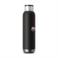 Player1Apparel Soundwave Copper Vacuum Audio Bottle 22oz