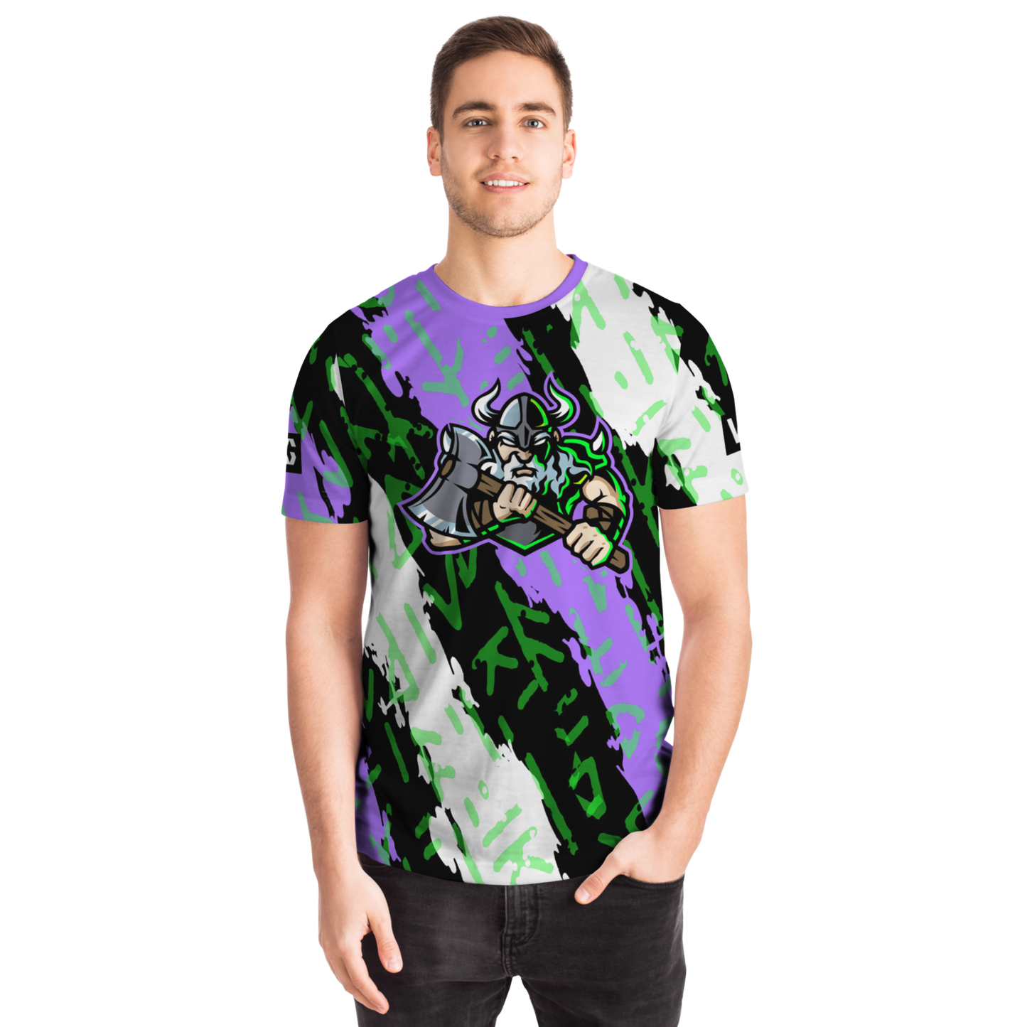 Rated R Viking Green Runes Pro Jersey