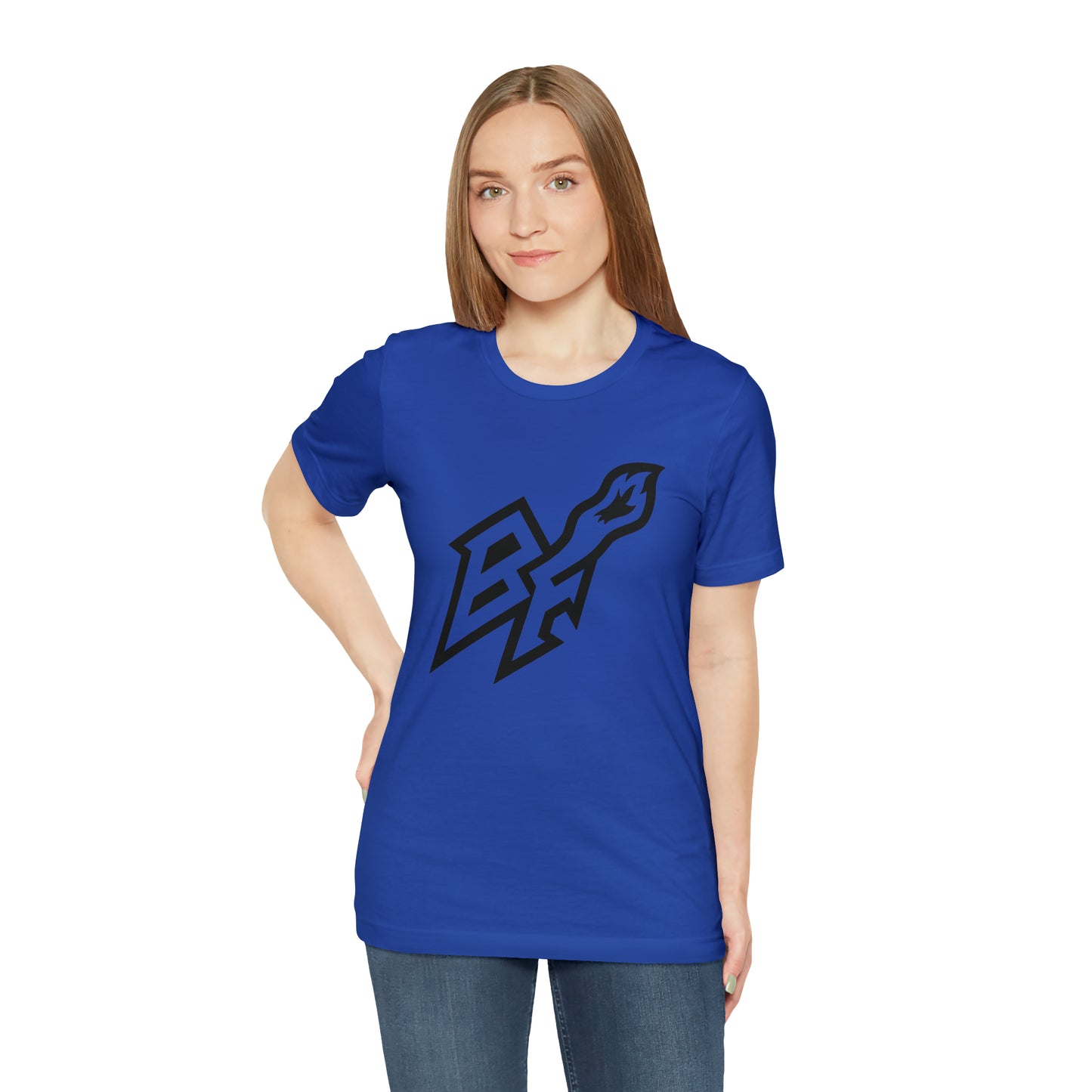 BlackFox Unisex T-shirt W/Black Logo