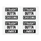 Straight Outta Sticker Sheets