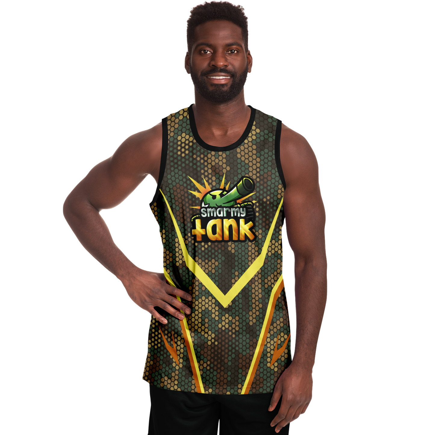 Smarmy Tank Basketball Jersey