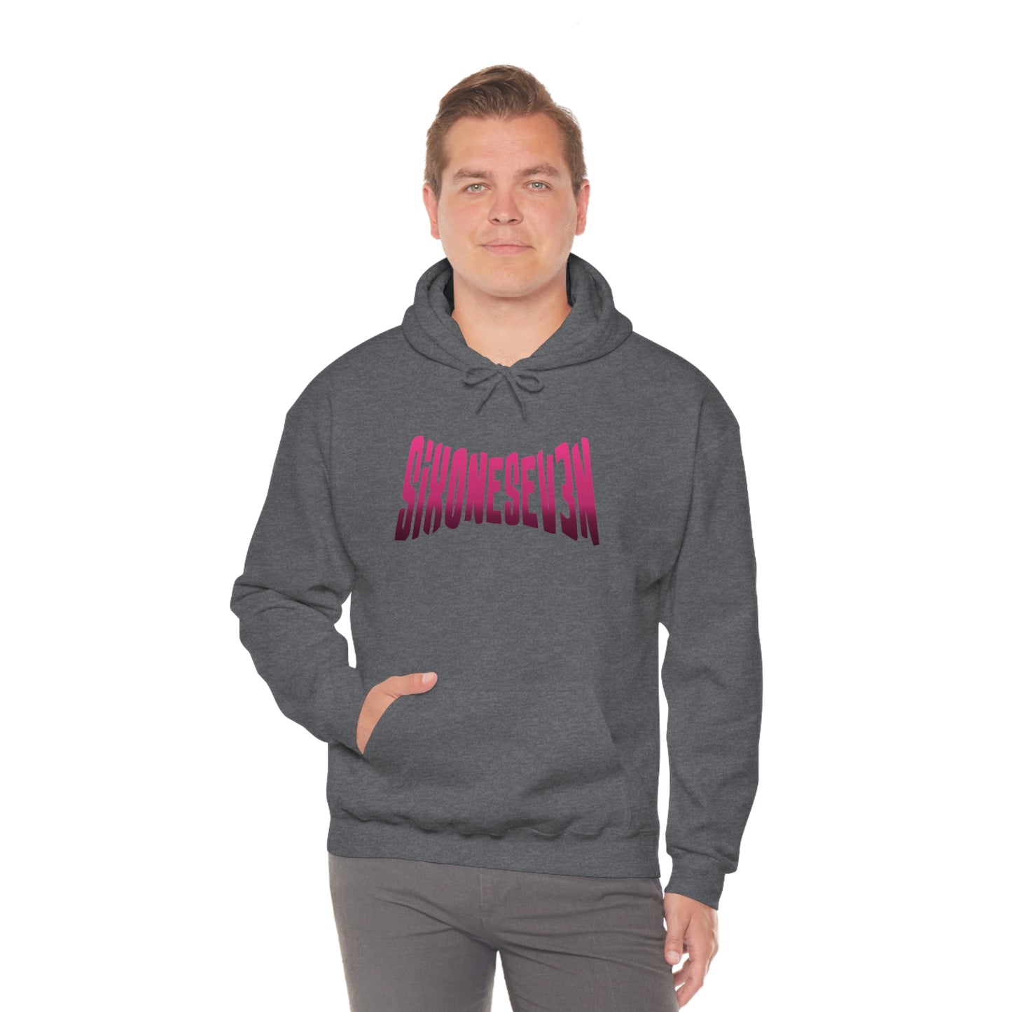 SixOneSev3n Text Unisex Hoodie