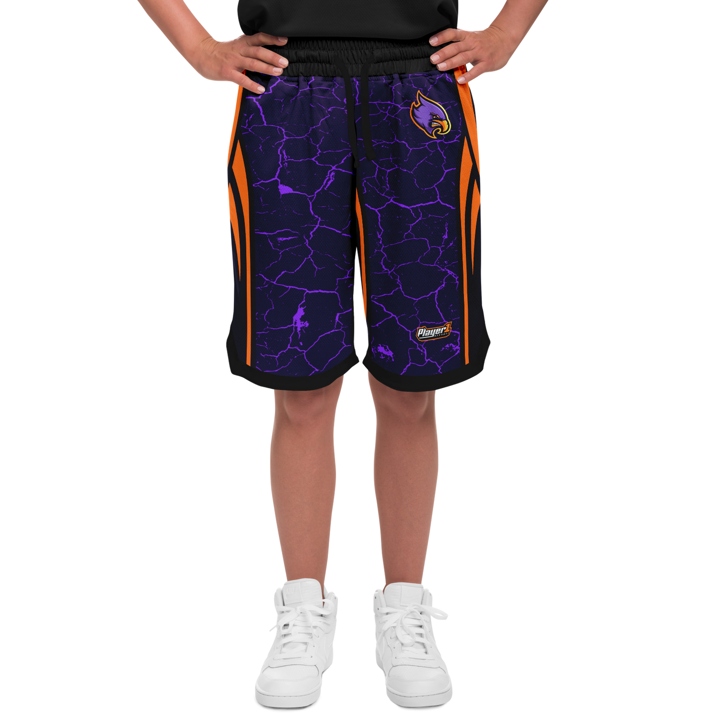 Angry Gaming Basketball Shorts