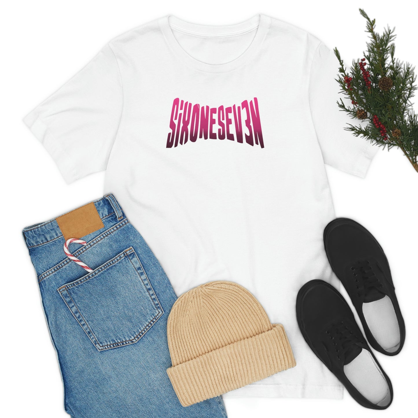 SixOneSev3n Text Unisex T-shirt