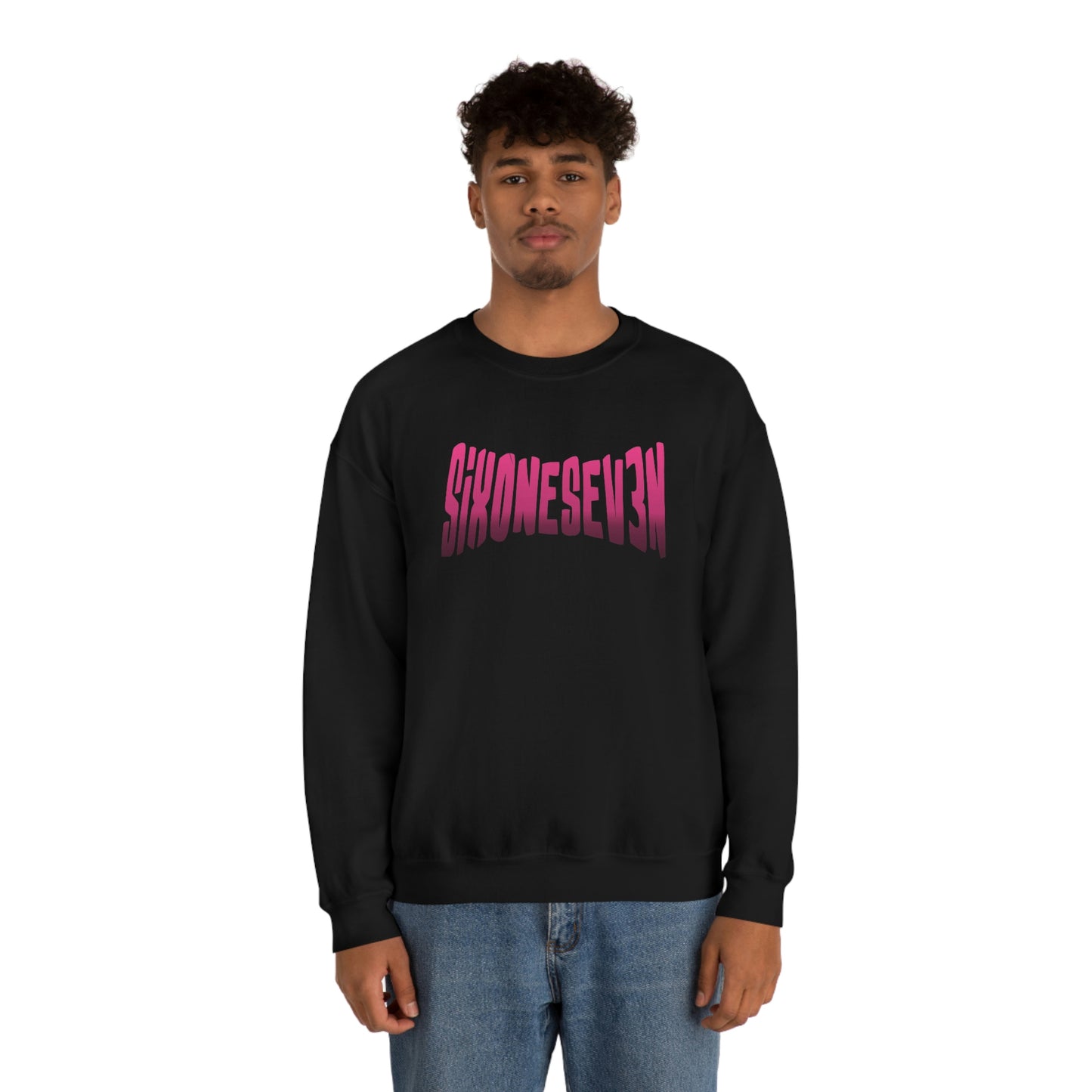 SixOneSev3n Text Unisex Sweatshirt