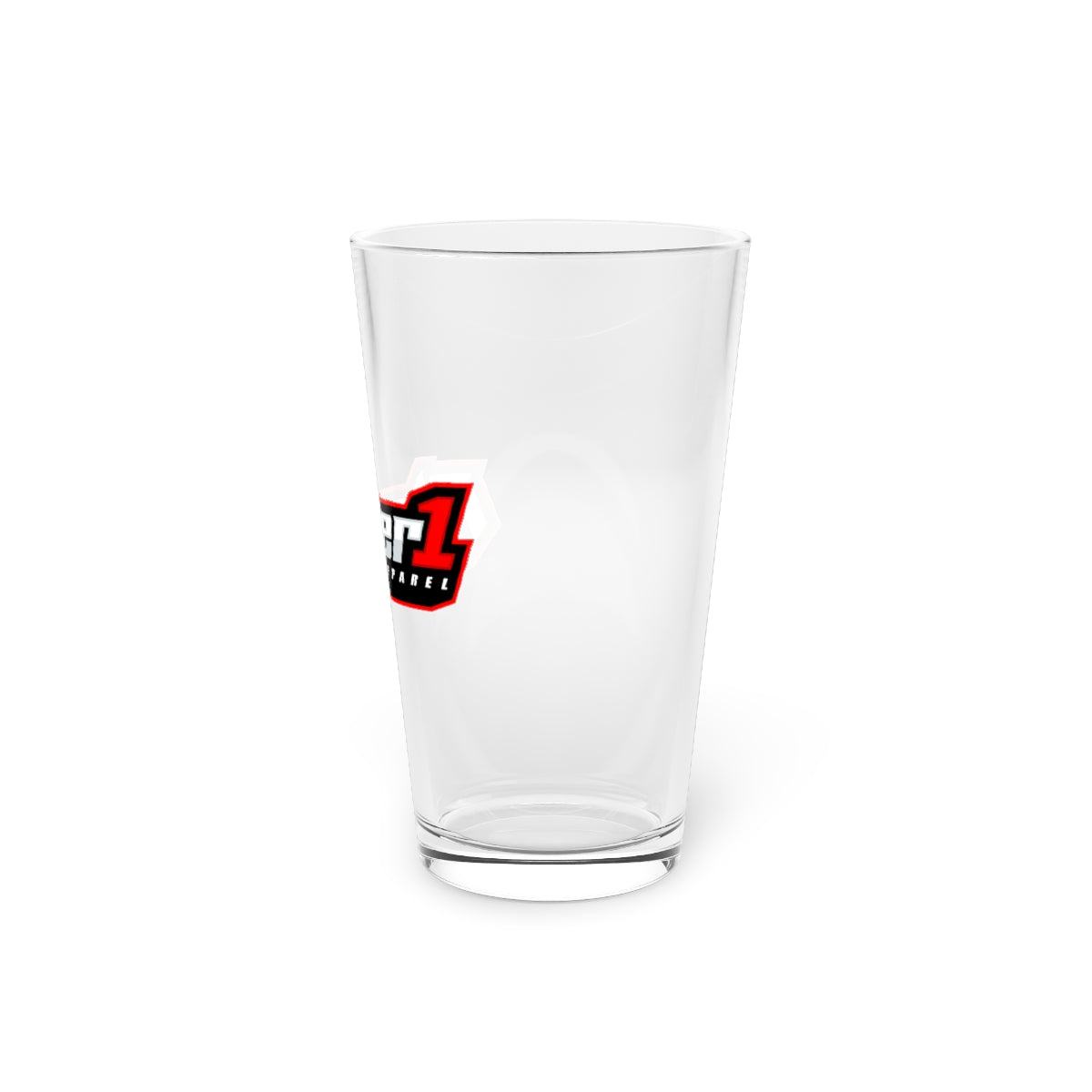 Player1Apparel Pint Glass, 16oz