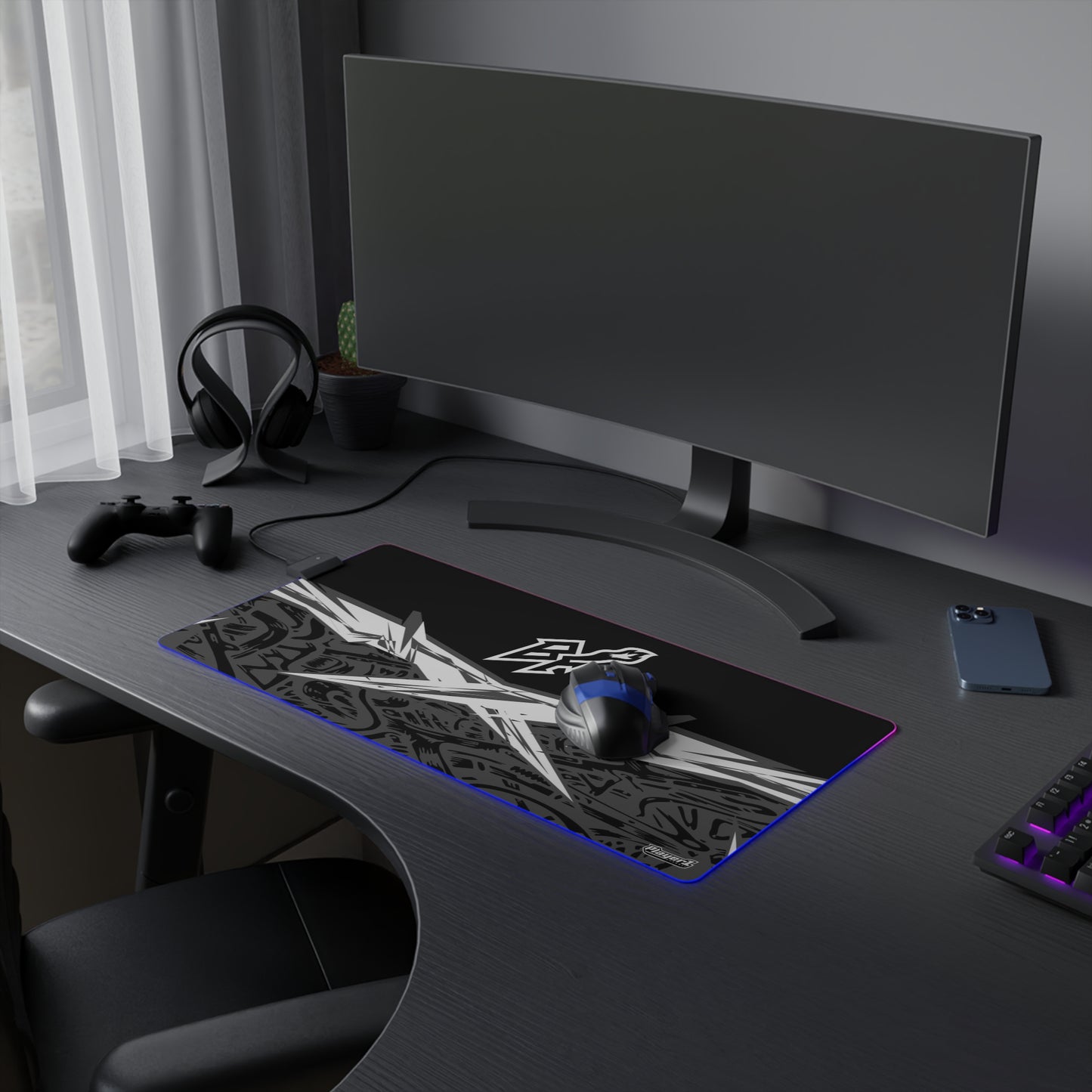 BlackFox LED Gaming Mouse Pad