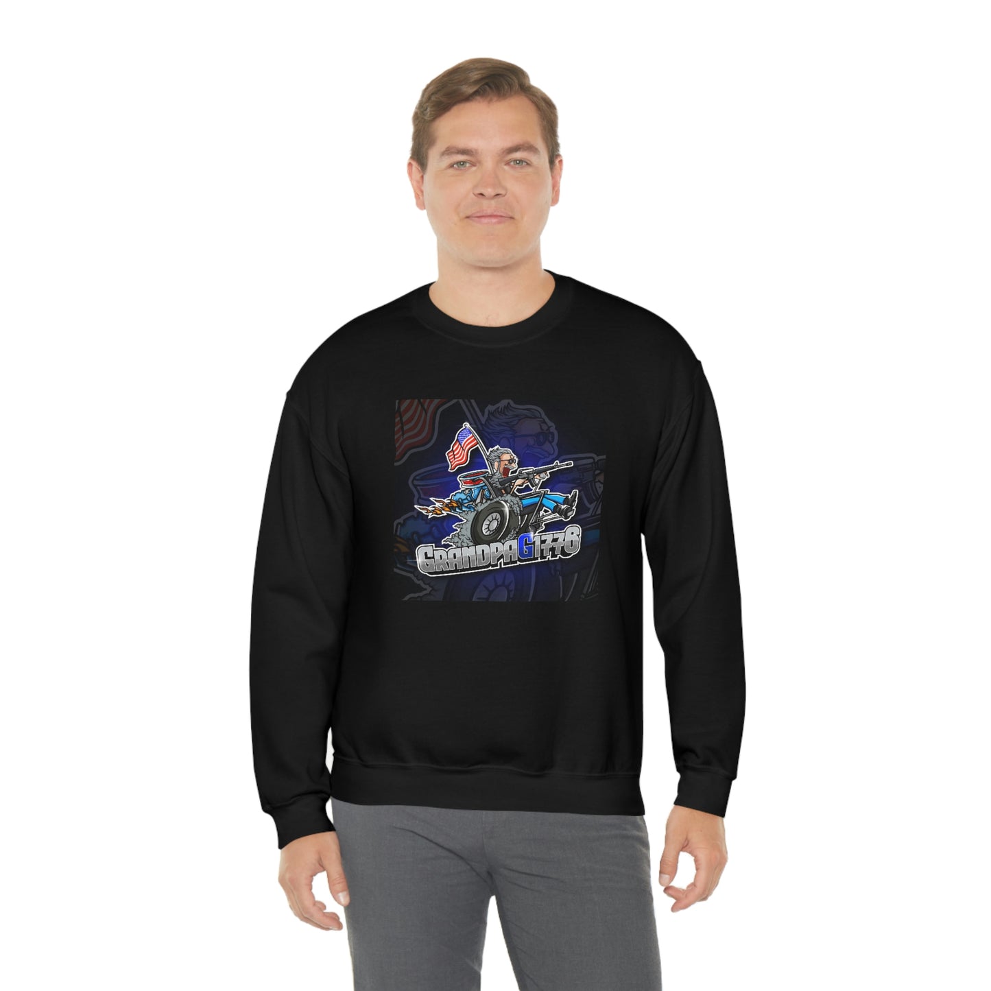 GrandpaG Silhouette Unisex Sweatshirt