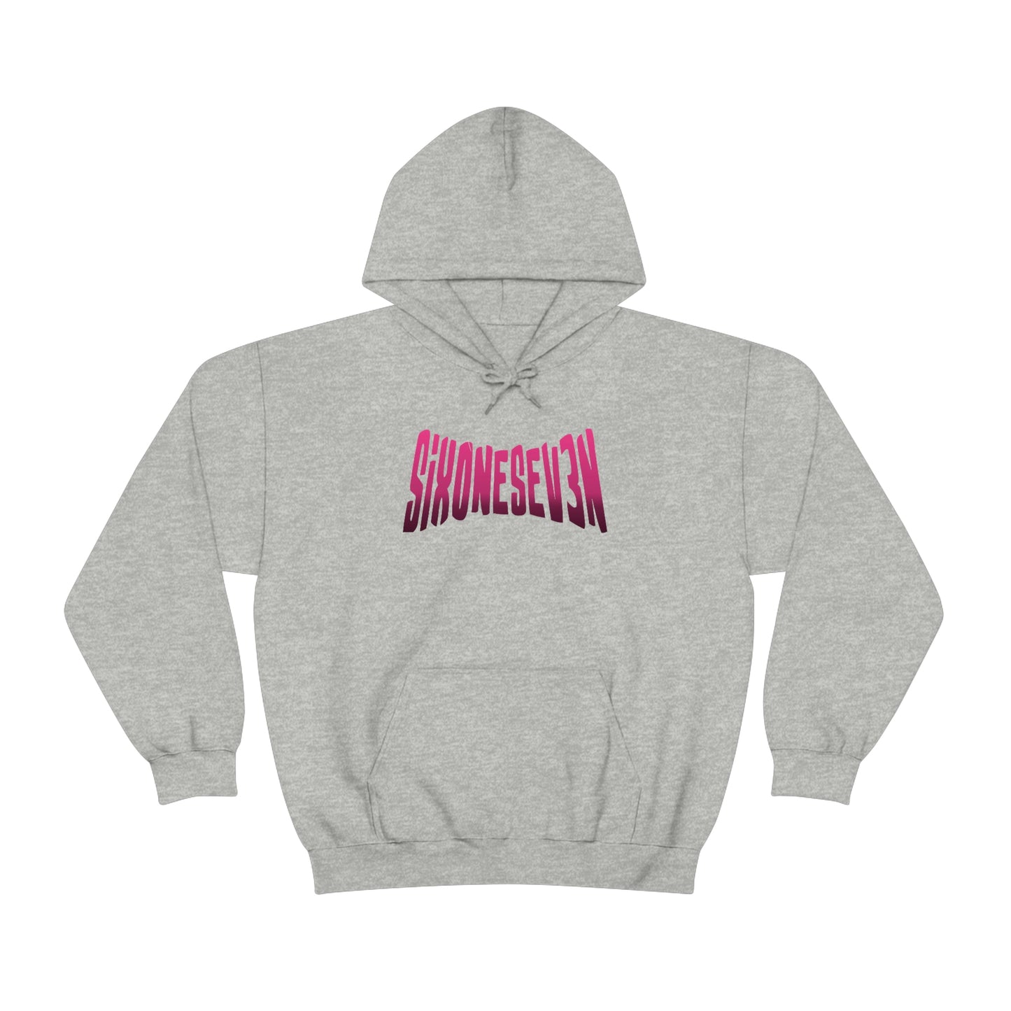 SixOneSev3n Text Unisex Hoodie