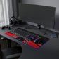 Red Bit LED Gaming Mouse Pad