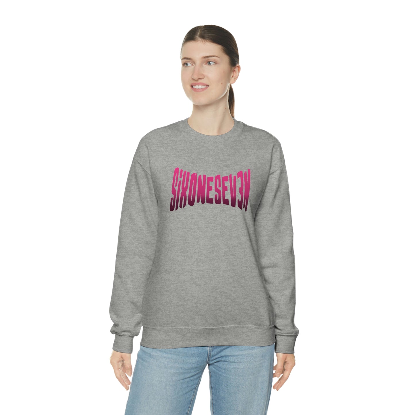 SixOneSev3n Text Unisex Sweatshirt