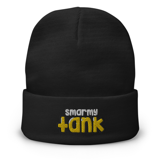 Smarmy Tank Embroidered Beanie